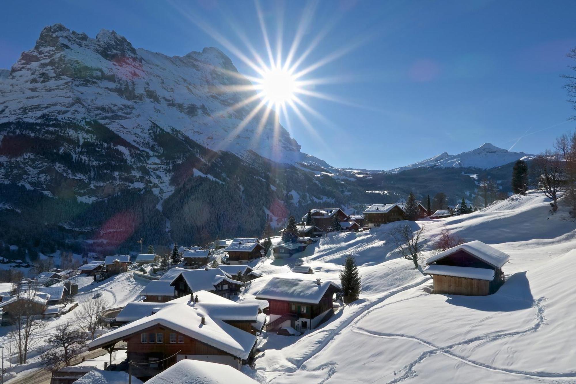 Lauberhorn Hotel Grindelwald Bagian luar foto